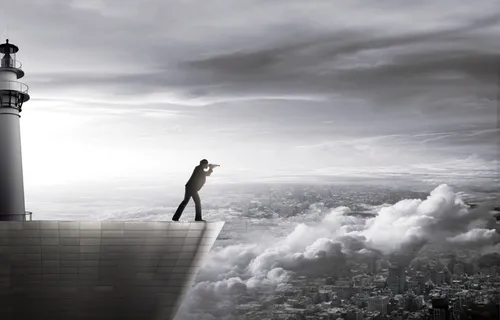 现代技术成功路道商人图片