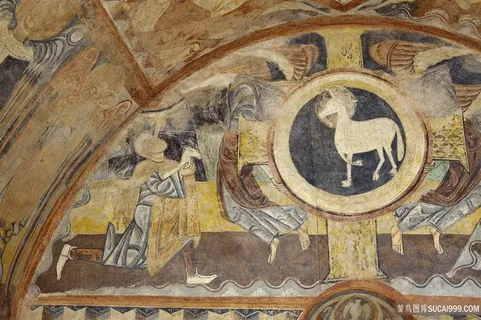 展示了 rendas 的作品壁画