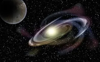 元宇宙世界风景背景墙