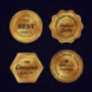 免抠标签设计矢量