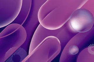 创造抽象几何蓝色背景