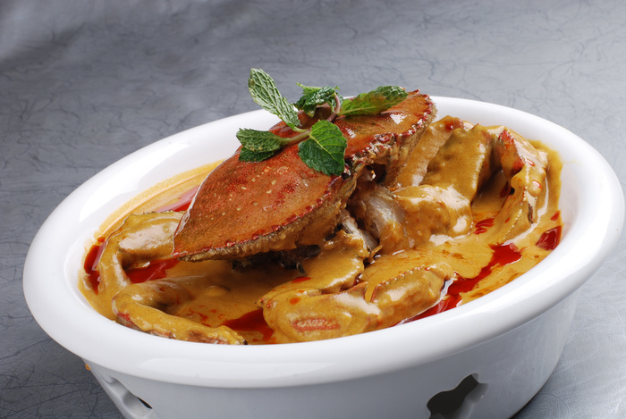 川菜湘菜高清菜谱 咖喱切珍宝蟹