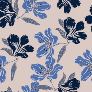 花卉唯美手绘花朵面料纹理手机壳布料面料印花服装矢量图案素材