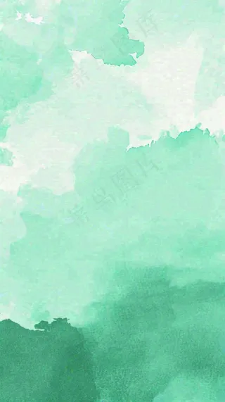 意境绿色水墨纹理背景
