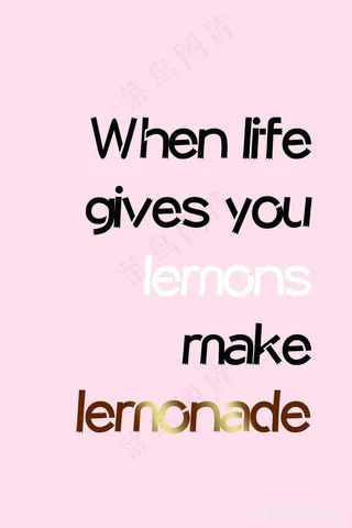 唯美简约英文字母装饰画