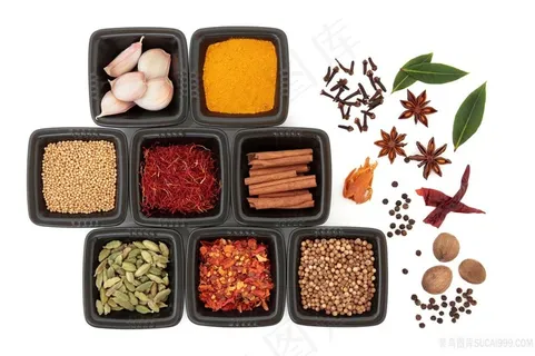 美味佐料大全摄影图片