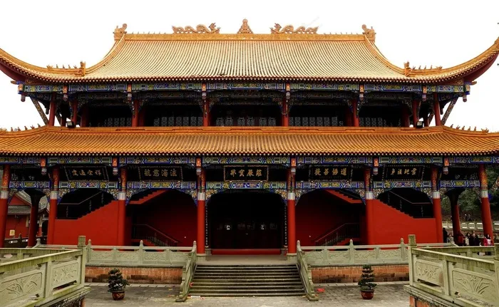 四川德阳崇果寺风景摄影