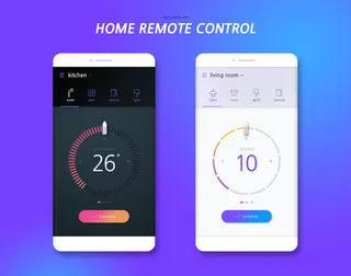UI多页面包装展示手机APP交互界面样机长图概念PSD设计模板