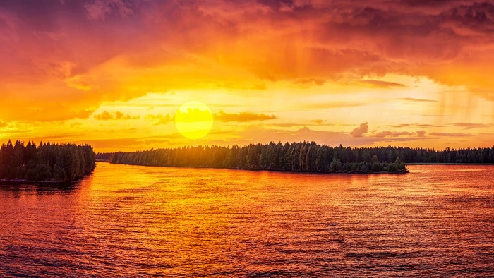 冬天白雪背景风景