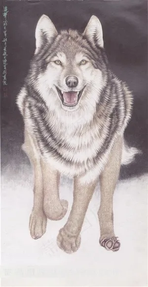 高清手绘野兽图片