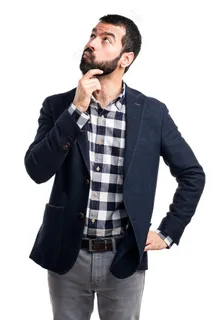 时尚帅哥动作姿势素材