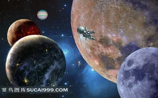 翱翔于星空世界