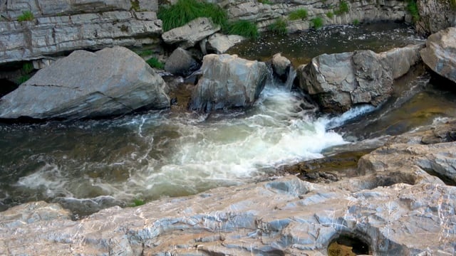 流, 水, 瀑布, 自然, 石头, 急流