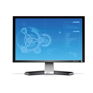 免抠电脑屏幕实物图片