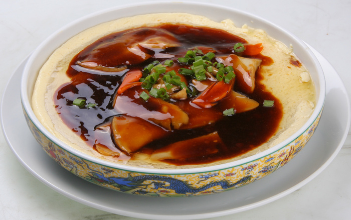 鲍脯蒸水蛋16元