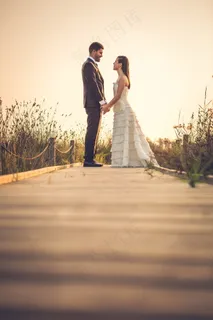 欧美浪漫婚纱图片