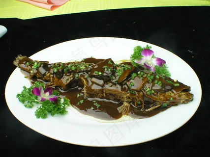 粤菜1144红烧大黄鱼 粤菜1144红烧大黄鱼