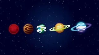 元宇宙世界天空背景墙风景