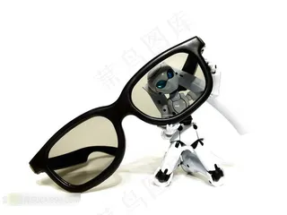 创意眼镜机械人图片