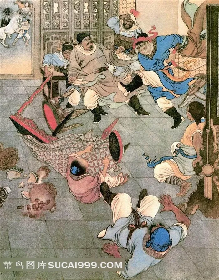 古典神话人物艺术图片