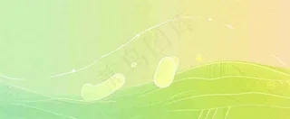 绿色清新条纹波浪简约背景