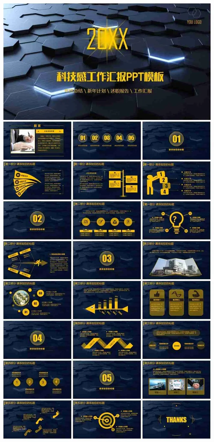 科技行业通用PPT模板
