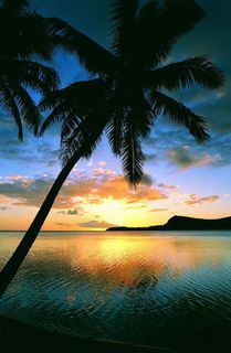 日落黄昏的绝美景致