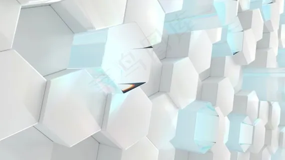 背景, 抽象, 网站, 环形, 环绕, 白色的, 六边形