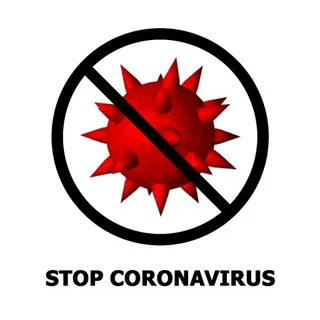 停止冠状病毒！ PNG免抠