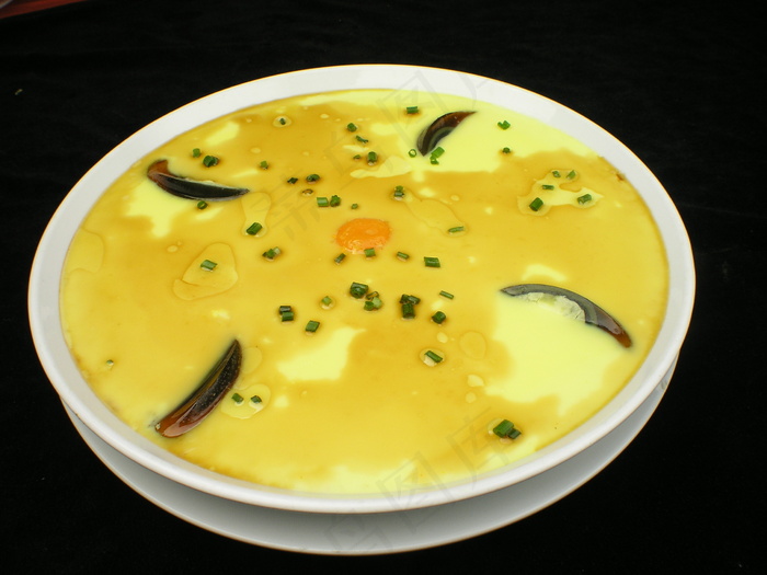 1104三色蒸水蛋6