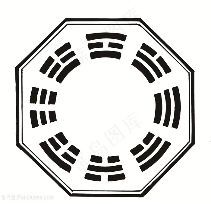 太极图门画素材风水图客厅大门神阴阳图画原图八卦图