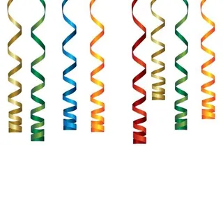 五彩纸屑 PNG免抠