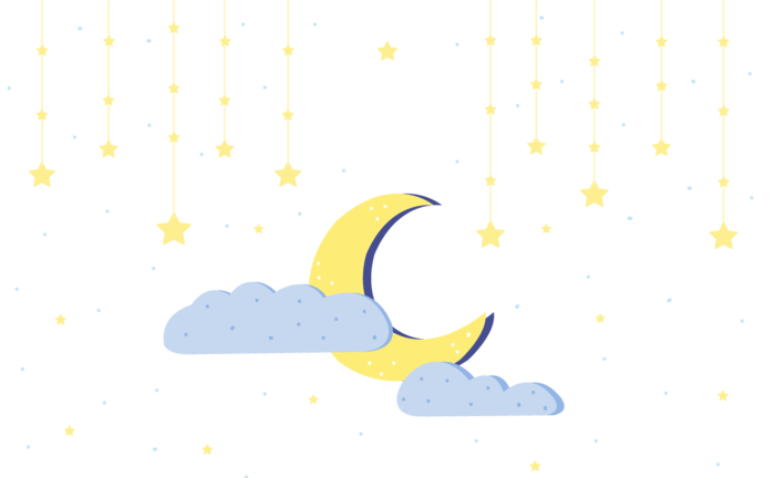 免扣元素装饰元素搭配颜色星空月亮星星