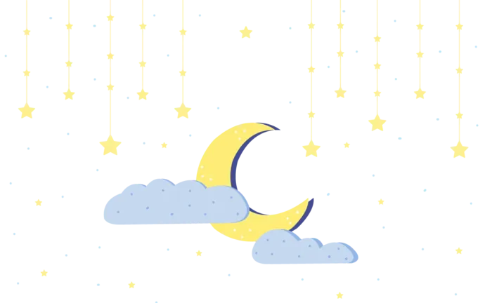 免扣元素装饰元素搭配颜色星空月亮星星
