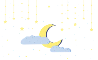 免扣元素装饰元素搭配颜色星空月亮星星