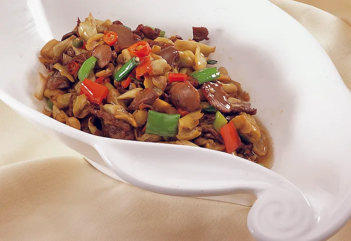 CXC01594黄瓜皮炒鸡杂