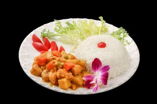 日式咖喱鸡丁A餐饮快餐盖浇饭产品成品高清大图免扣