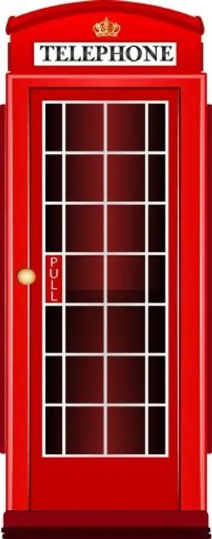 电话亭 PNG免抠
