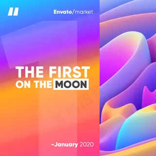 超酷创意抽象色彩渐变背景