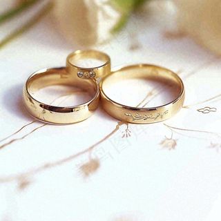 爱情婚礼婚姻戒指珠宝配饰，浪漫情人节摄影图