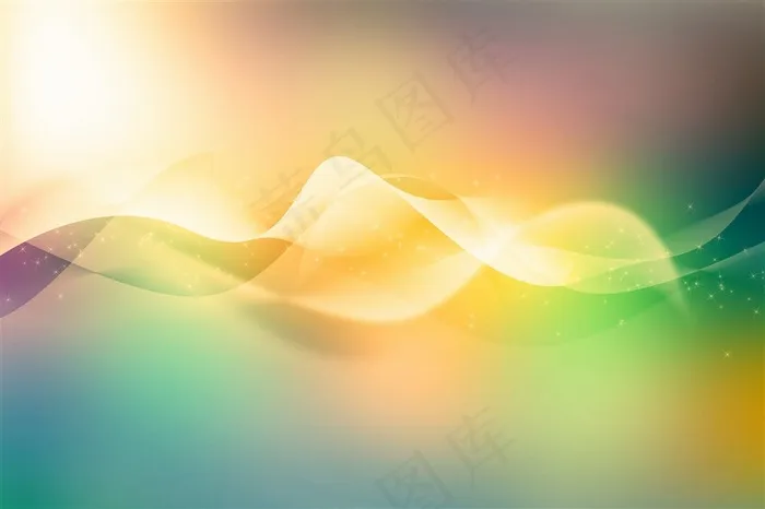幻彩动感曲线背景高清图片
