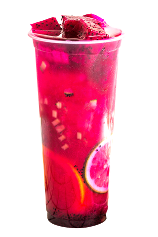 奶茶照片拍摄果汁青柠黄瓜火龙果水果茶