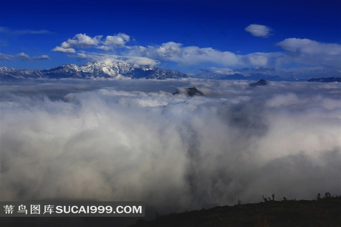 四川牛背山美丽自然美景