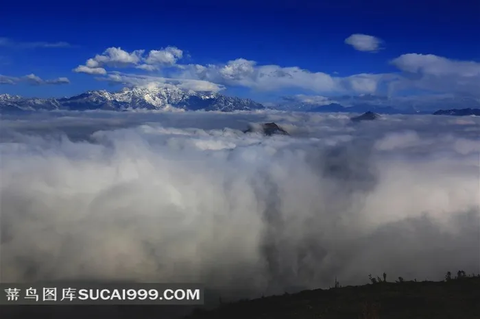 四川牛背山美丽自然美景