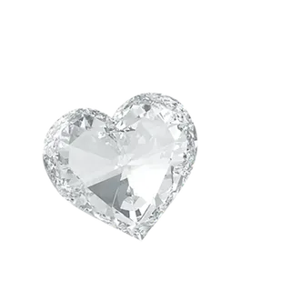 钻石爱心情人节