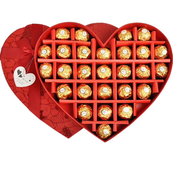 红色巧克力套盒