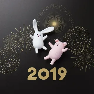 2019新年创意广告图片 2019新年创意广告图片