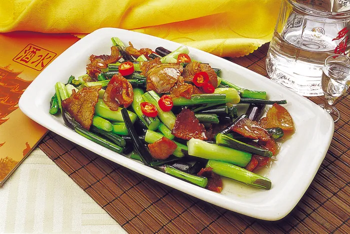 4144腊肉洪山菜苔