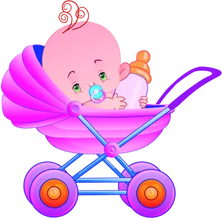 婴儿推车卡通 (2)