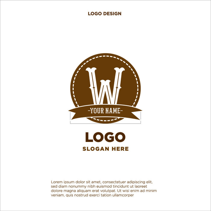 标识标志公司字母企业商标品牌LOGO设计素材矢量模板